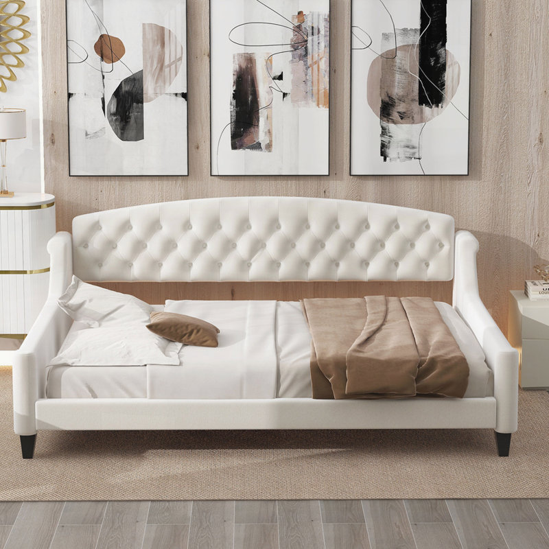Lit de jour Modern Luxury, Beige, Complète