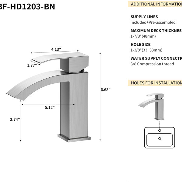 Dimensions du produit