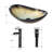 21" Stained Glass Bathroom Vessel Sink-107519604