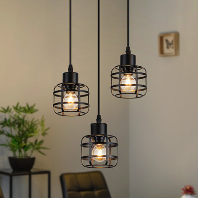 3 - Light Stainless Steel Bell Pendant