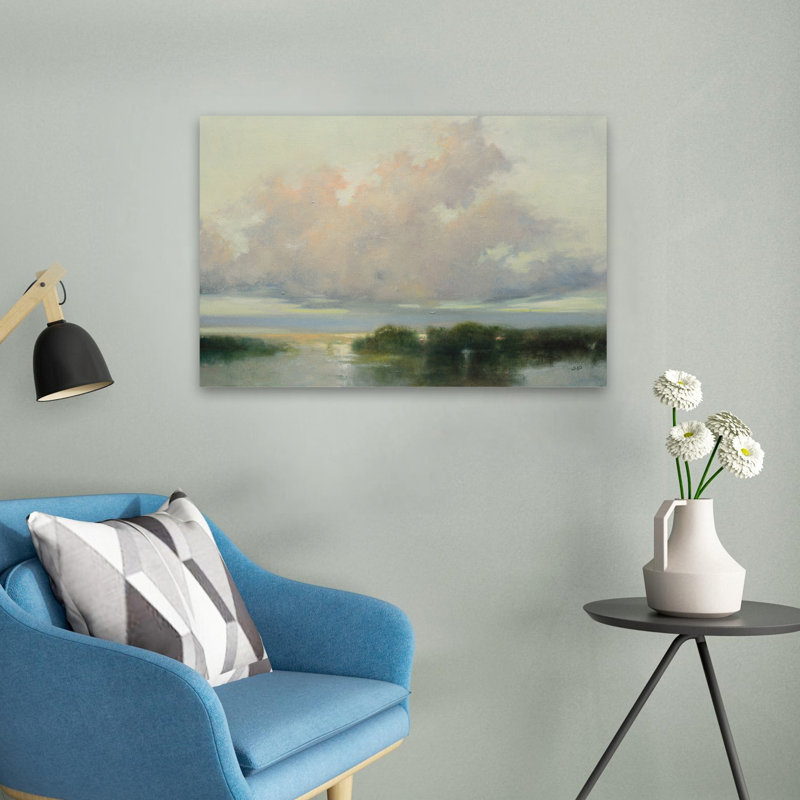 Blue And Clouds Clouds And Currents Art, 16" H x 24" W