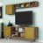 Walnut/Yellow