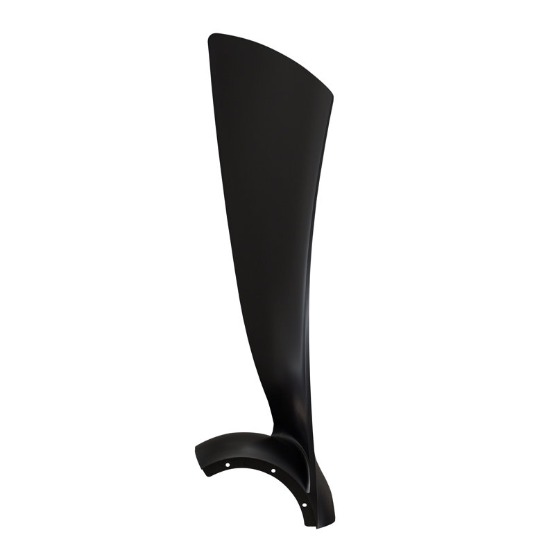 Ensemble de 3 pales pour ventilateur de plafond intérieur / extérieur Wrap Custom - noir, H 3,54 po x l 23,98 po x P 7,39 po