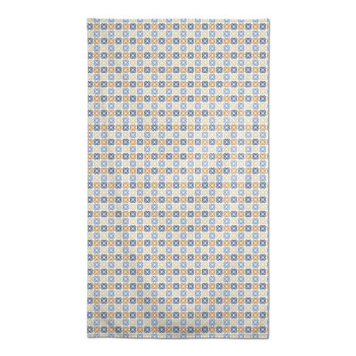 Daryna Geometric Cotton Blend Tablecloth