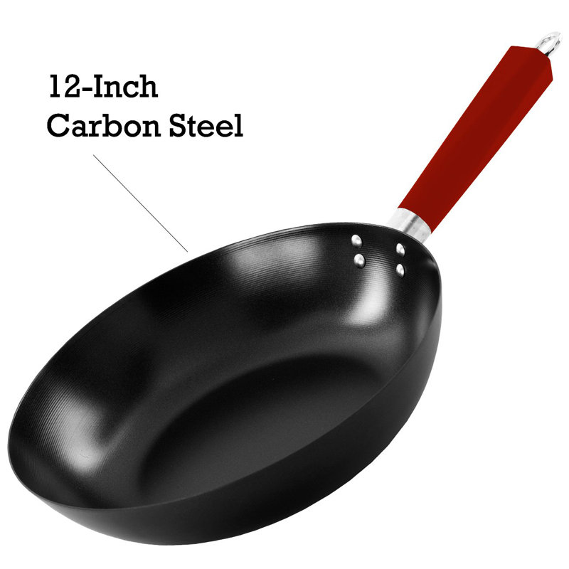 IMUSA 12-In. Nonstick Carbon Steel Wok