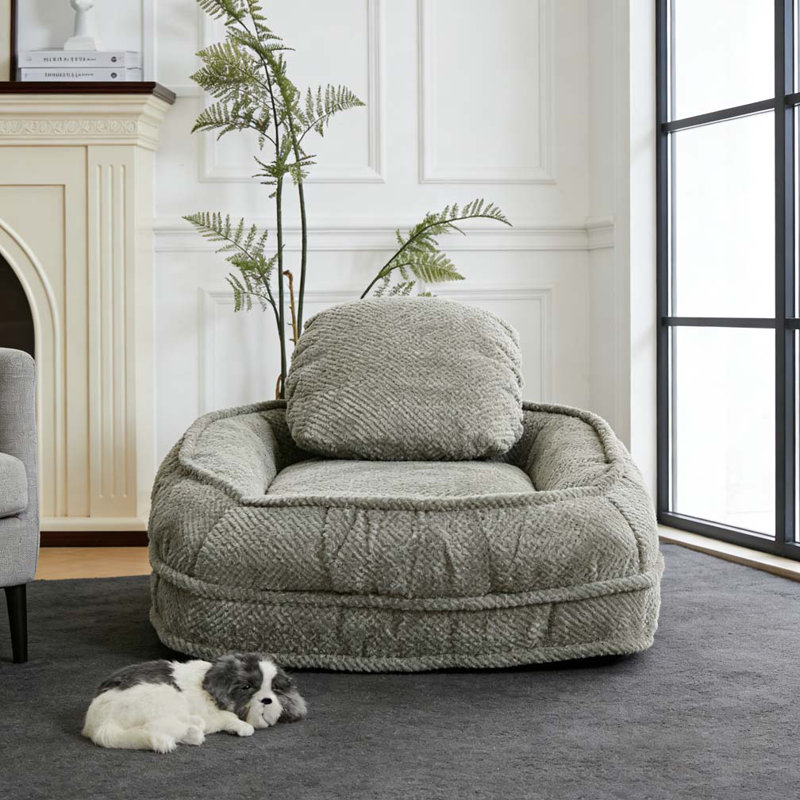 Canapé Lazy, 5 positions réglables, Vert