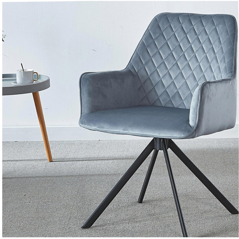 Chaise de bureau Modern Wheelless, chaise de bureau ergonomique pour bureau à domicile, avec pieds en métal, pour chambres à coucher, salles de réception, sièges de salon