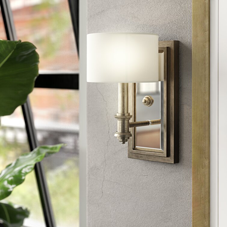 Richelle 1 - Light Dimmable Argentum Armed Sconce