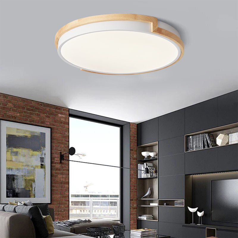 Aristaun LED Flush Mount, White, 4500
