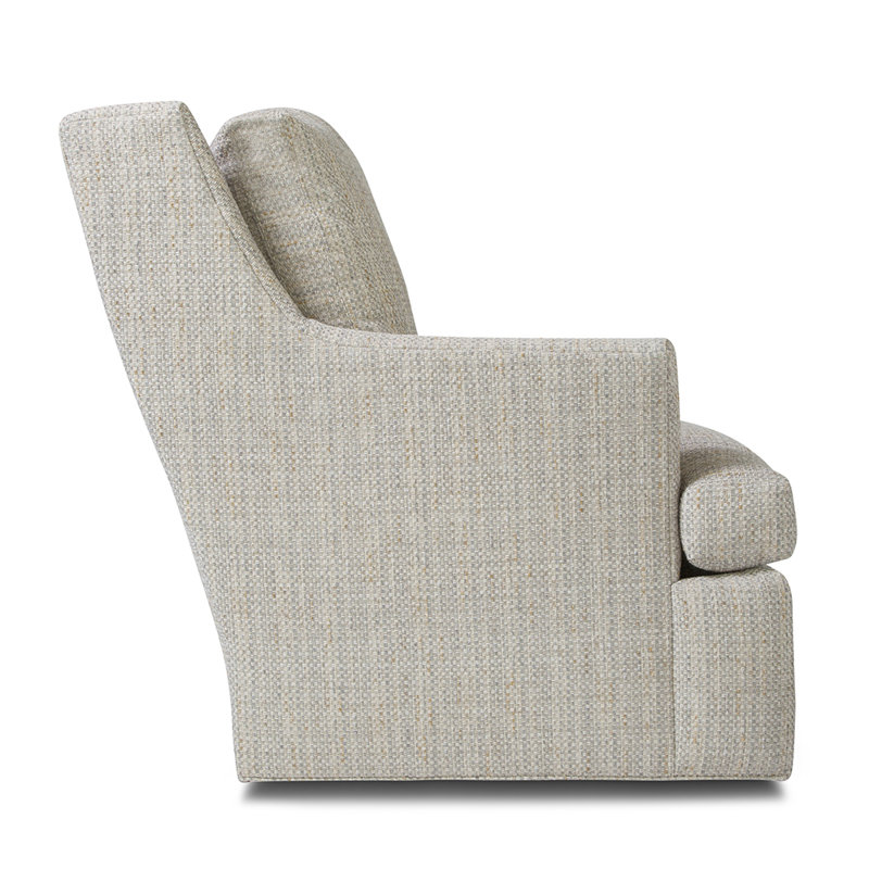Jules Swivel Chair, Caribou