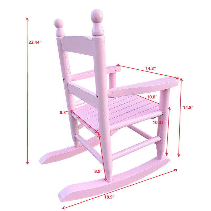 Chaise à bascule Pink's
