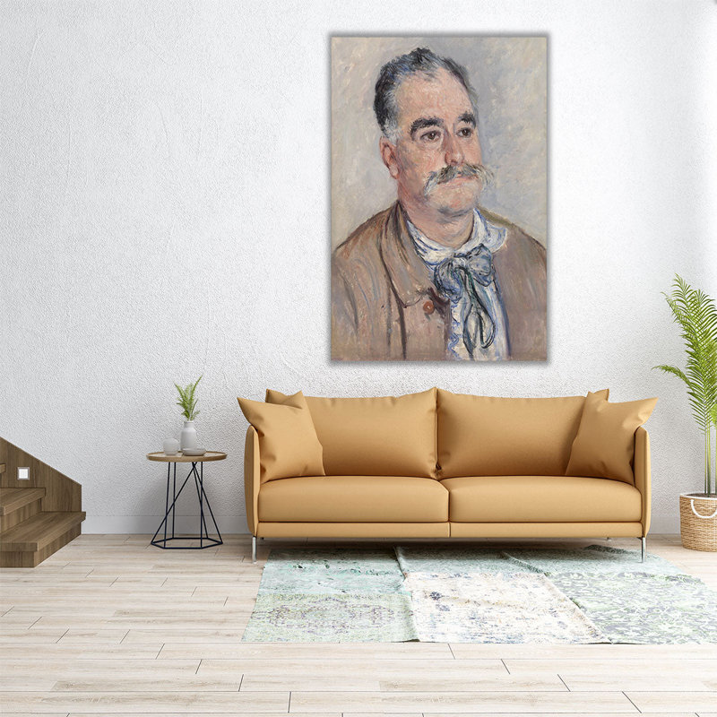 Portrait de M. Coquette, père, 1880, reproduction d'art sur toile, H 30 po x l 20 po