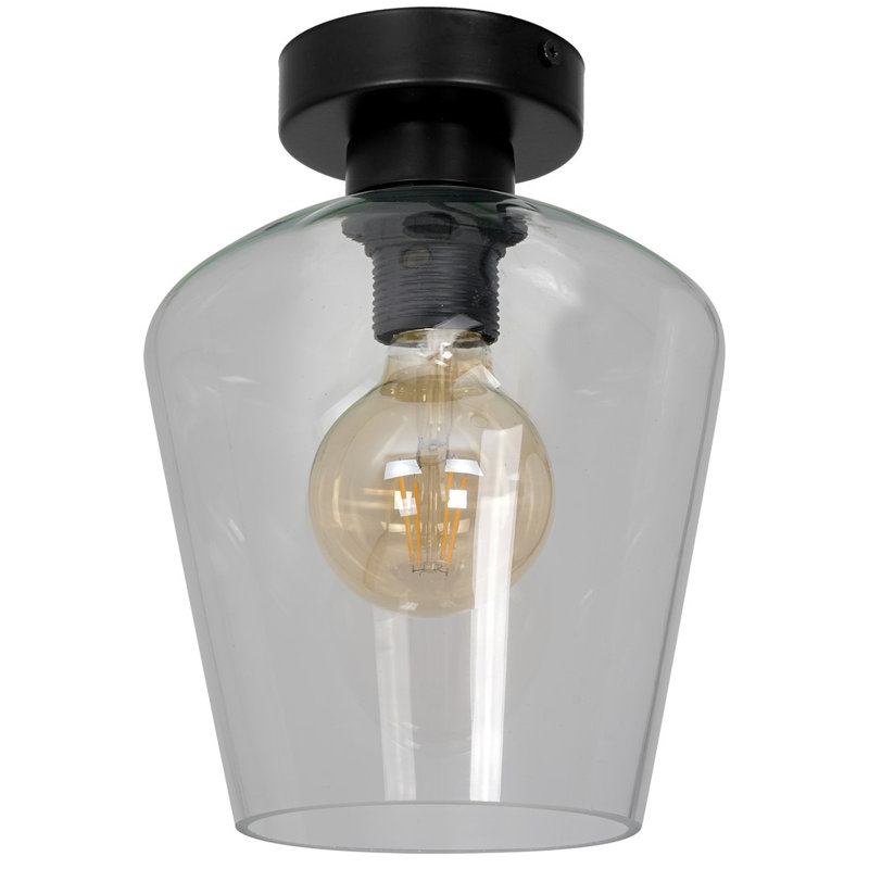 Santiago Glass Semi Flush Mount