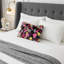 Coussin décoratif à imprimé animalier en fausse fourrure perroquet exotique-1767947005