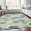 Tapis bleu sarcelle lavable à la machine intérieur / extérieur Xhevrie-1431139711