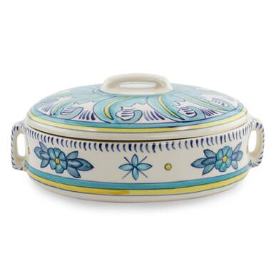 DoveWare Ceramic Oval Casserole Dish - 3-Quart