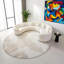 Canapé de salon rond moderne, canapé modulaire incurvé pouvant accueillir jusqu'à 12 adultes, conception circulaire modulaire, canapé en demi-cercle réarrangé, mobilier de revêtement beige Boucle