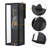 Clear Tempered Glass Outdoor Wall Lantern with Dusk to Dawn (Set of 2)