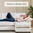 104.7"W Convertible Chenille U-shape Sectional, Pull-out Sofa Bed-904326448