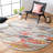 Riccio Abstract Ivory/Multi Area Rug-560656739