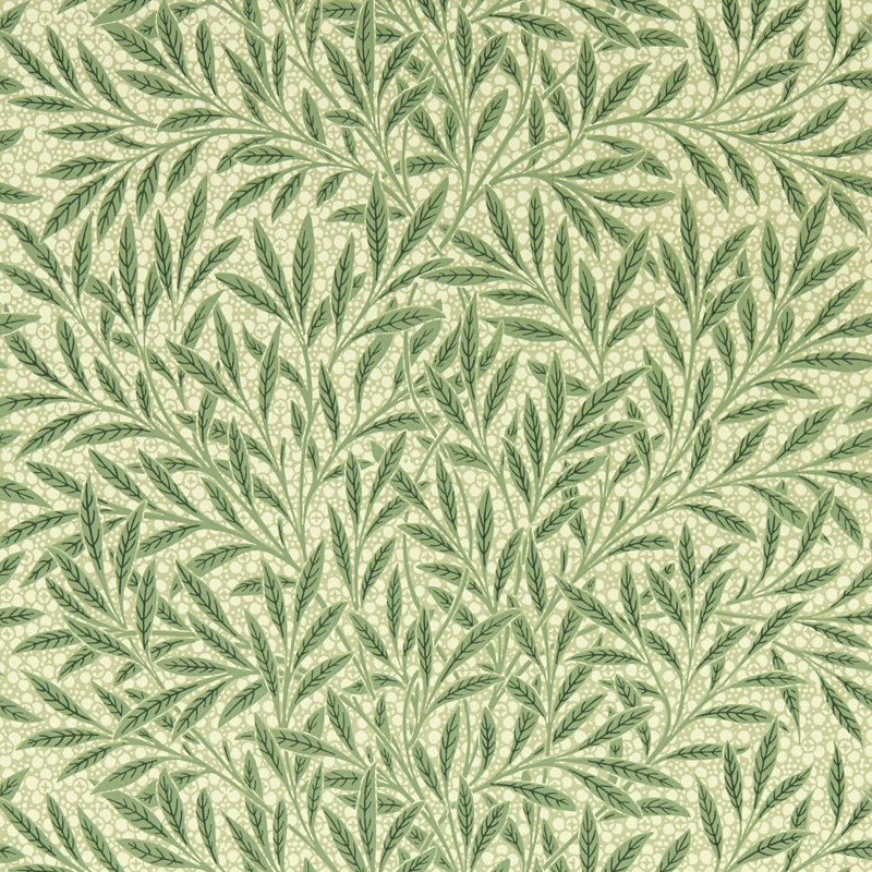 Emerys Willow 10.05m x 52cm Matte Wallpaper Roll, Green