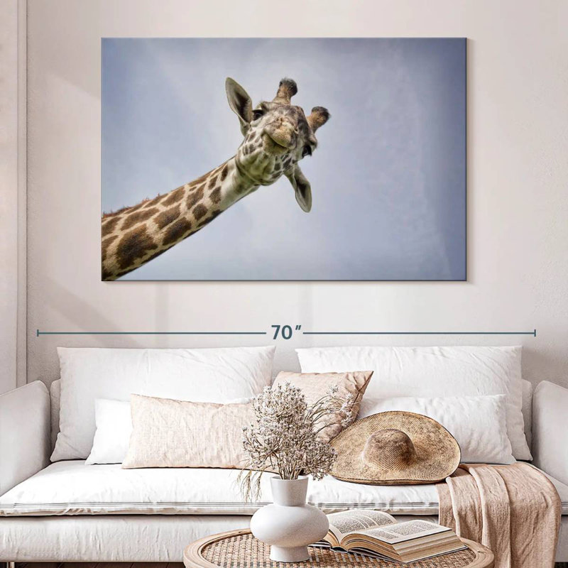 Brampt Giraffe Face, 34" H x 51" W