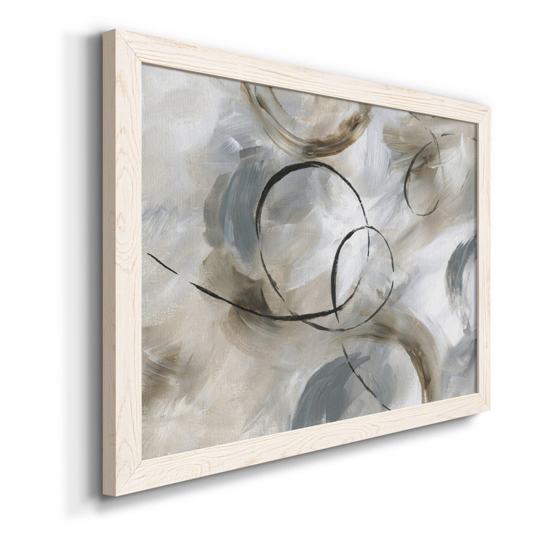 Allegro - Peinture sur toile encadrée, H 31 po x l 44 po x P 1 po, Toile blanche encadrée