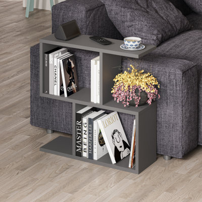 Floor Shelf End Table