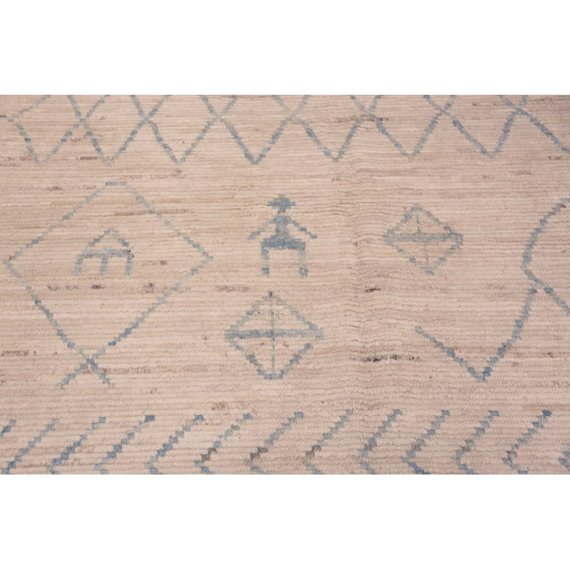 Nazmiyal Collection Modern Primitive Tribal Geometric Room Size Rug