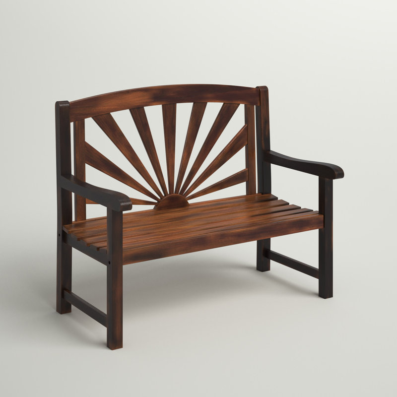 Banc de jardin en bois Ponce