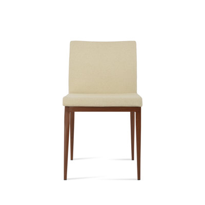 Aria Wood Dining Chair in Fabric