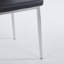 Ensemble de 4 chaises, pieds chromés-311201043