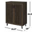 2-door Entryway Shoe Storage Cabinets