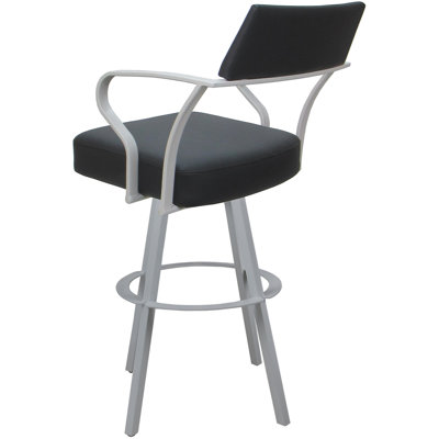 Tabouret de comptoir pivotant en métal 26 po Labawld