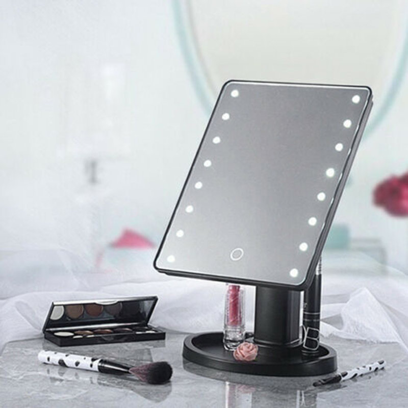 Lindfield Flat Floor Mirror, Black