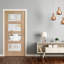 Internal Glazed Oak Shaker Fire Door-45403438