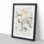 Canary Birds & Peach Blossom by Numata Kashu - Picture Frame Art Print-55680805-55680801