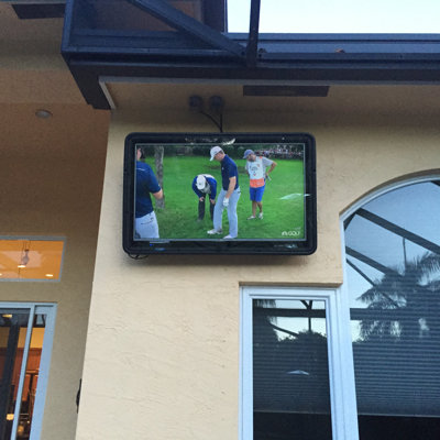 The TV Shield Single Screen Electronic Mount