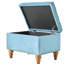 Bleu avec charnière - garniture de rivets de rangement facile à utiliser élégante et fonctionnelle-1693229461