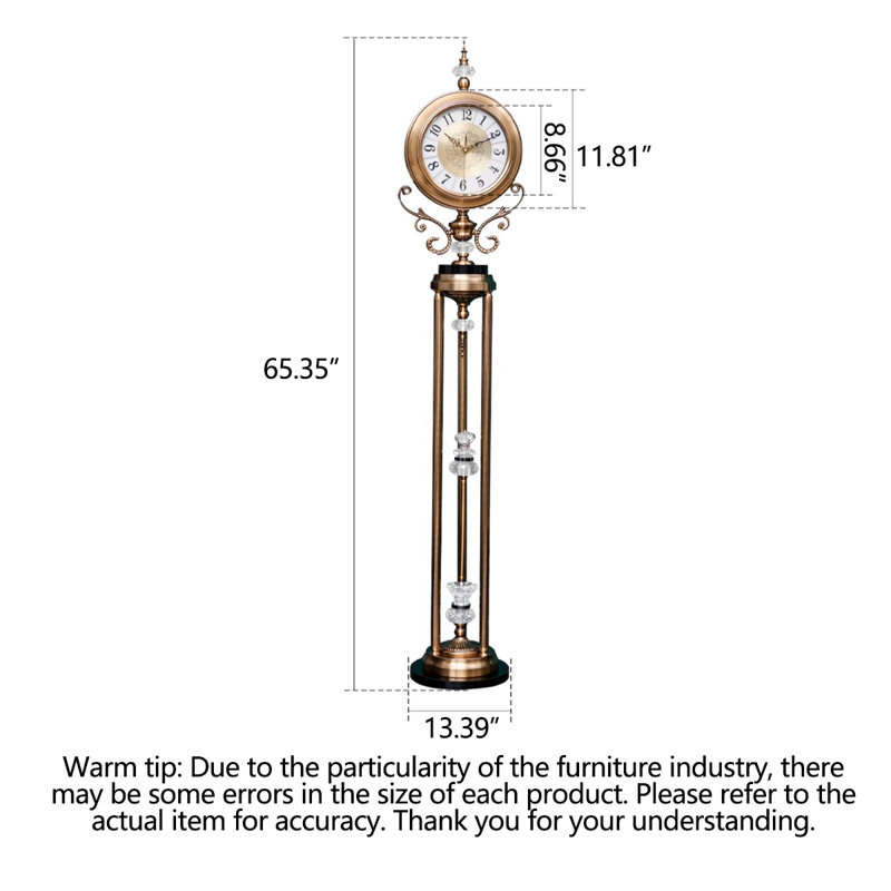 European-style Modern Simple and Creative Floor Clock