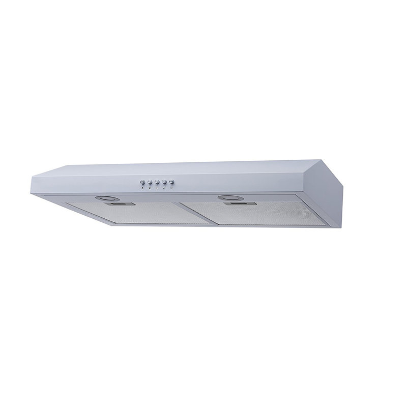 30" 330 CFM Convertible Under Cabinet Range Hood, White