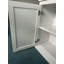 Armoire de cuisine avec portes doubles, armoire à café avec tablettes réglables, buffet pour la salle à manger, le salon ou le vestibule, armoire blanche moderne