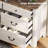 Haikey 47.2" W Double Dresser, 6 Drawer Dresser, Modern Dresser Drawer Chest-1663961204