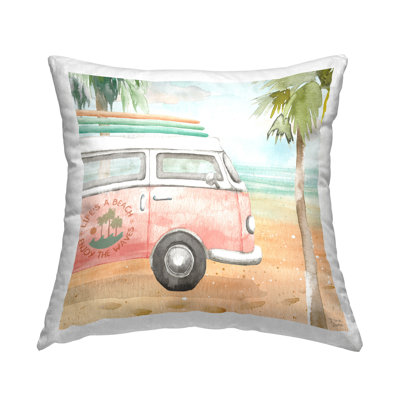 Housse et insert de coussin décoratif en polyester par Dina June