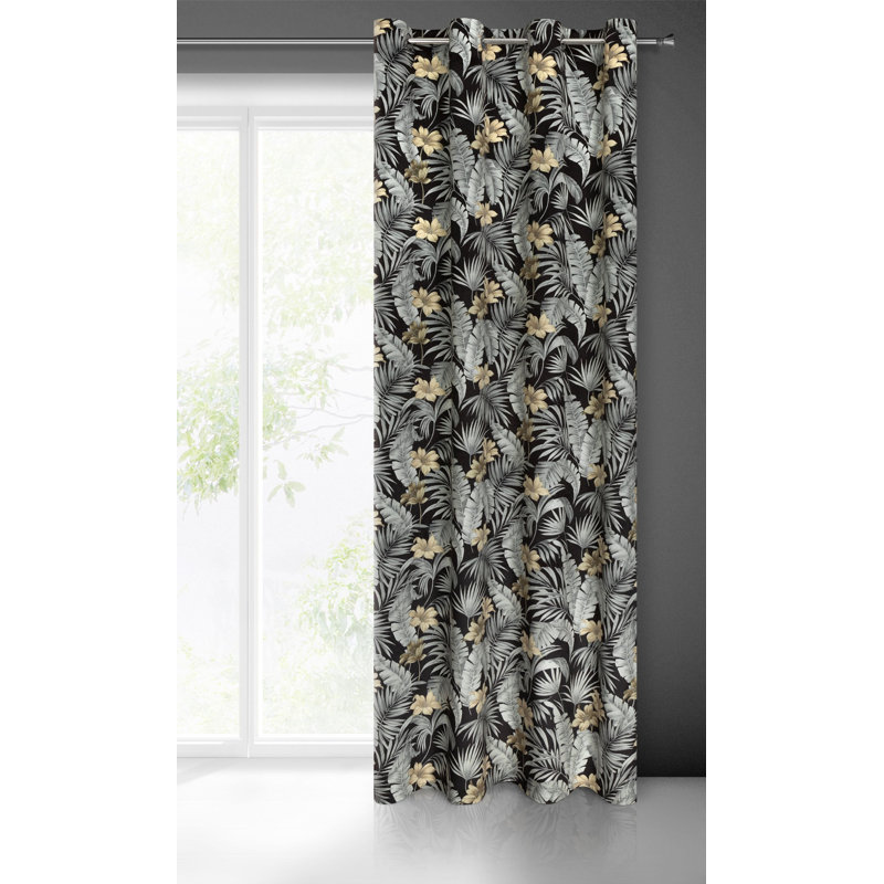 Samak Blackout Curtains Single Panel