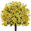 2 pièces de fleurs artificielles pour l'extérieur avec épi de sol et résistant aux rayons UV-1633724512