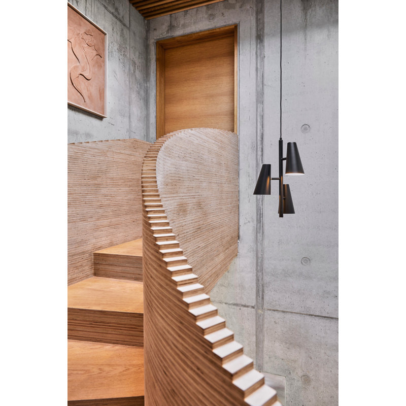 Luminaire suspendu avec 3 abat-jours Cono