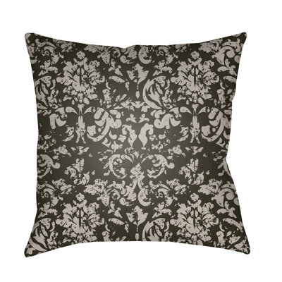 Damask Outdoor Throw Pillow