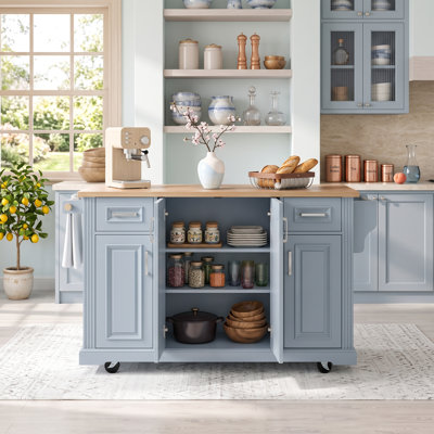 54.1 " W Kitchen Cart