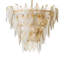 Chandelier Rhombus Antique Brass Finish